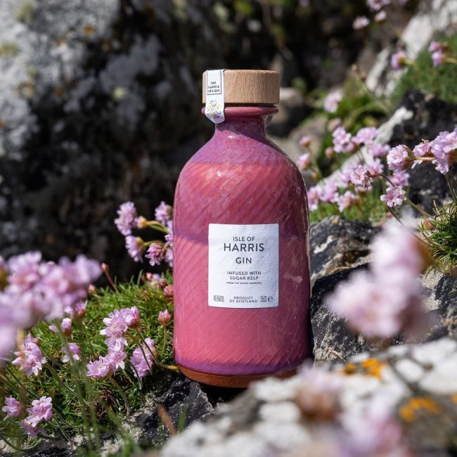 Limited Edition - Sea Thrift Pink Harris Ceilidh Bottle